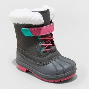 Toddler Journey Winter Boots - Cat & Jack™- Size 5 & 6